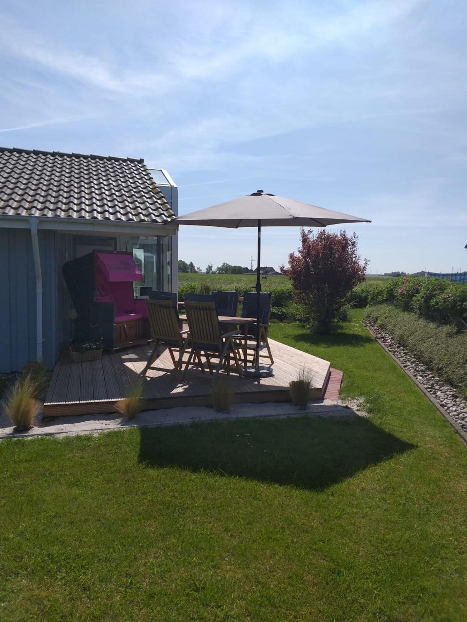 Wesselburenerkoog Modernes Ferienhaus Direkt An Der Nordsee מראה חיצוני תמונה